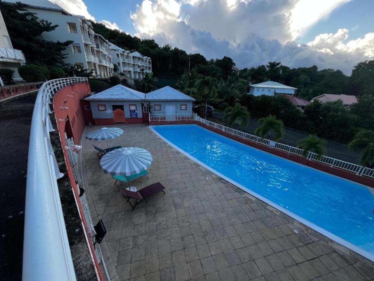 Studio Le Pipiri Piscine Vue Mer Residence Securisee La Trinité Exteriér fotografie